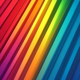 Rainbow gradient lines abstract design