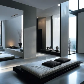 Modern Interior with Minimalist Furniture