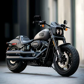 Urban Motorcycle Matte Black