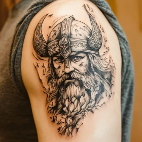 Intricate Viking Tattoo Design