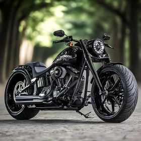 Motorcycle amidst Nature
