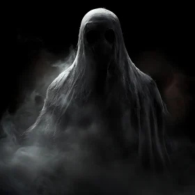 Specter of the Void: A Ghostly Image