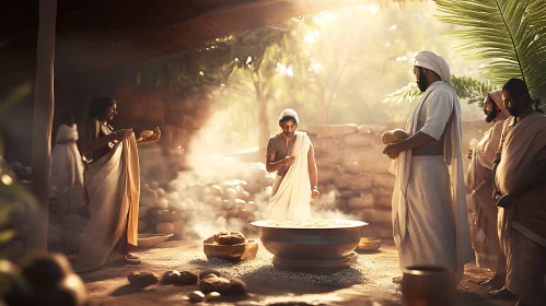 Outdoor Cooking Ritual