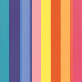 Vertical Color Bands Abstract Design