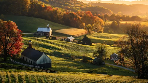 Scenic Autumn Countryside