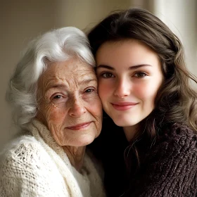 Generational Love: A Portrait of Two Women