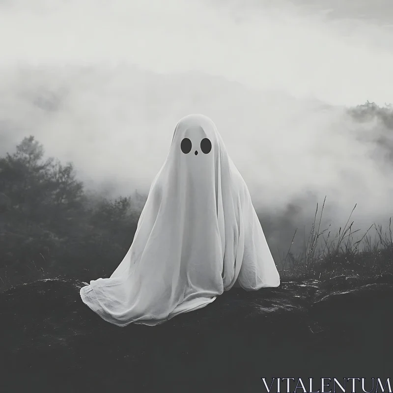 Ghost in the Mist AI Image