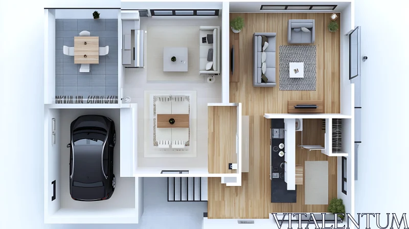 AI ART Apartment Interior Layout