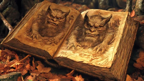 Monstrous Inhabitants of an Antique Book