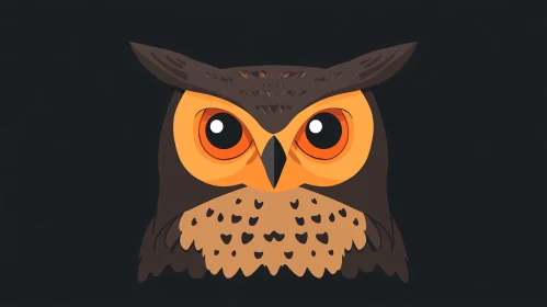 Stylized Owl Art