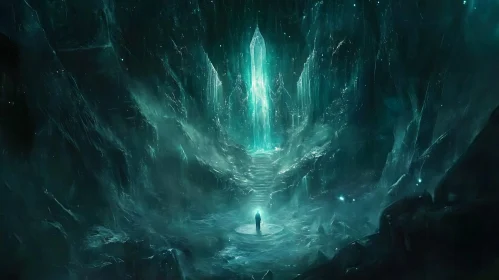 Turquoise Cavern of Light