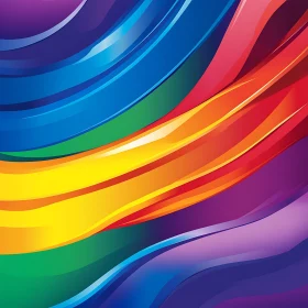Fluid Rainbow Spectrum in Motion