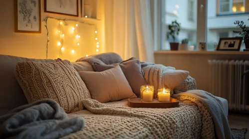 Relaxing Evening at Home
