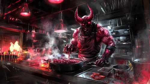 Infernal Cuisine: A Demon's Kitchen