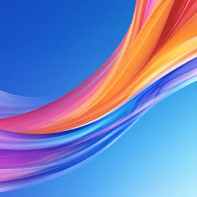 Colorful Abstract Wave Design