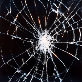 Abstract Shattered Glass Pattern