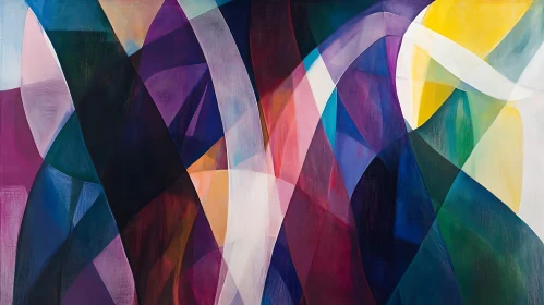 Colorful Abstract Geometric Art
