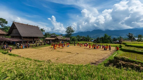Village Cultural Dance Performance