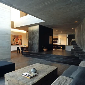 Minimalist Concrete Home Interior