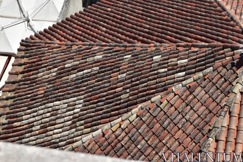 PHOTO Terracotta Roof Patterns