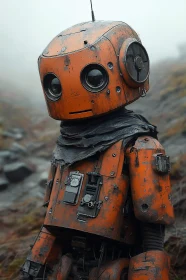 Vintage Android in Wasteland