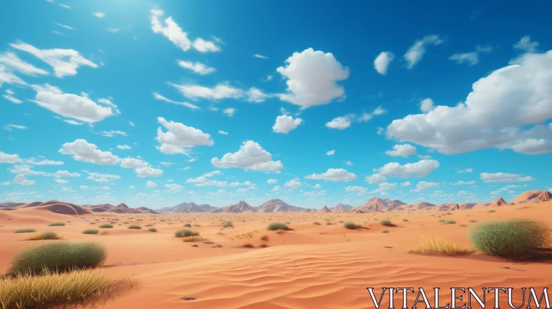 Mesmerizing 3D Desert Background Texture for Games AI Image