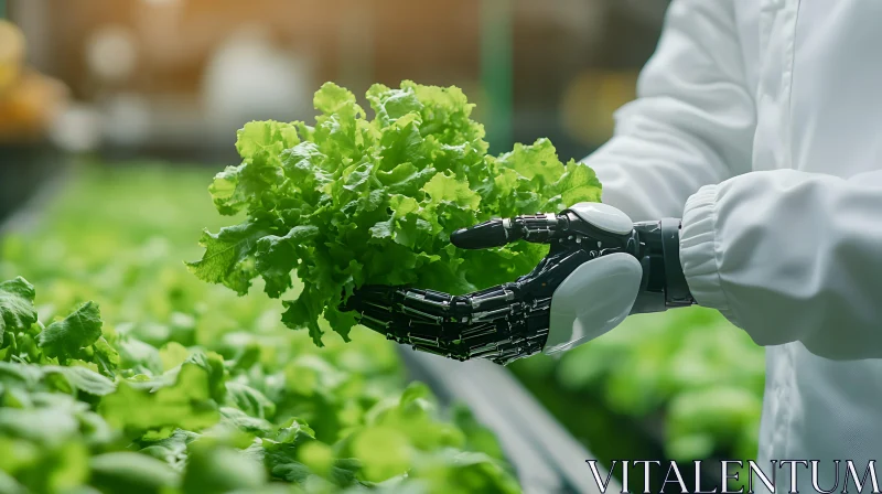 AI ART Automated Agriculture Lettuce Harvest