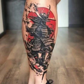 Traditional Samurai Tattoo Art