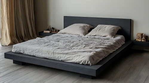 Modern Bedroom with Platform Bed