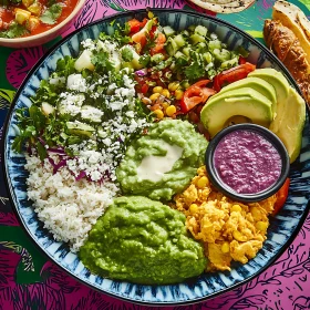 Vibrant Mexican Salad Bowl