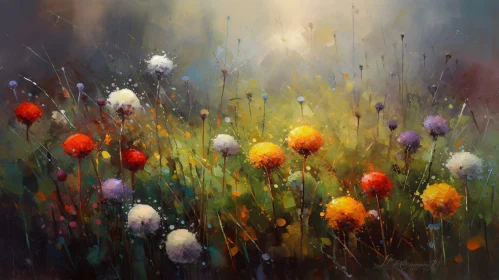 Colorful Floral Impressionism