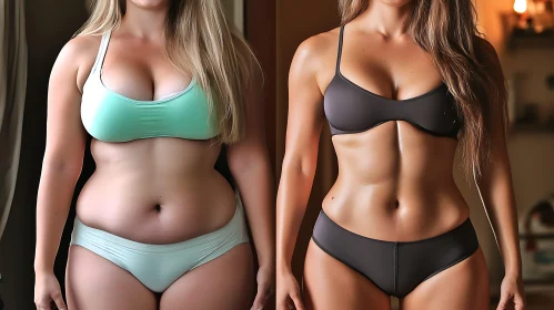 Female Body Transformation: Fitness Journey