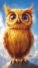 Fantasy Owl Artwork