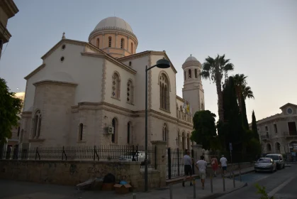 Limassol Church Evening View