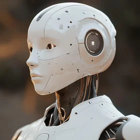 Advanced AI Humanoid Robot