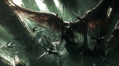 Shadowed Wings Over a Broken World