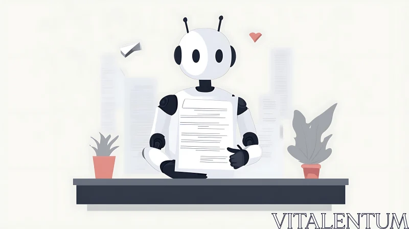 Automated Office Assistant Reviewing Documents