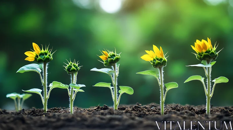 Progressive Sunflower Bloom