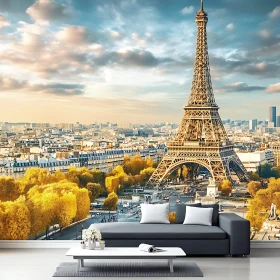 Parisian Charm: Eiffel Tower Vista