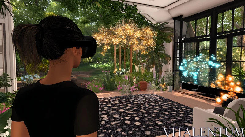 Virtual Reality and Nature Blended