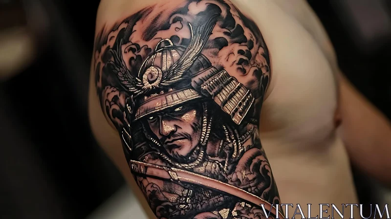 Samurai Warrior Tattoo Art