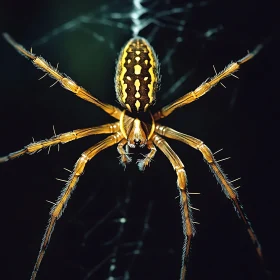 Close-up Image of a Spider in High Detail