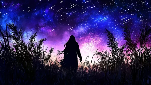 Starry Night Silhouette