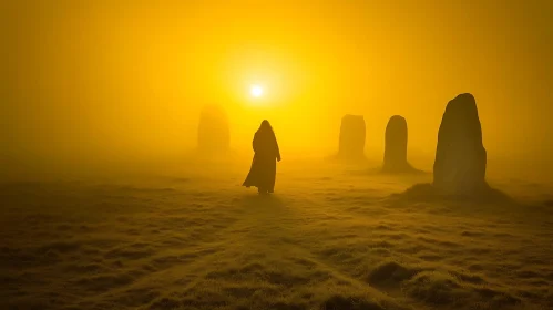 Golden Path Through the Standing Stones