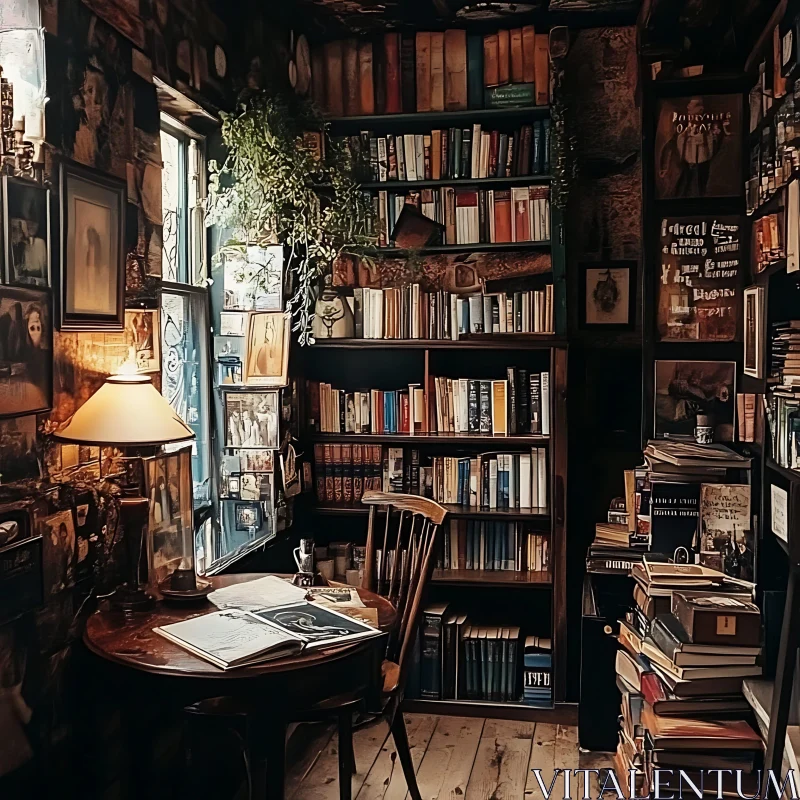 Old Room with Books