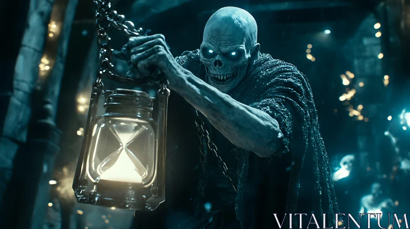 Grim Reaper with Time Keeper