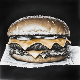 Burger Art: A Culinary Delight