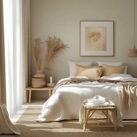 Minimalist Bedroom with Natural Light
