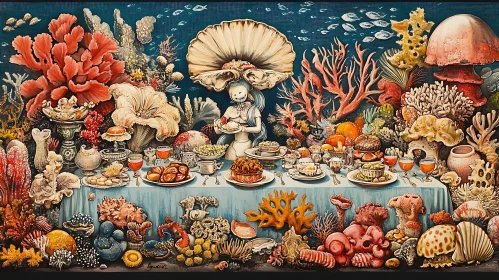 Coral Banquet: An Underwater Feast