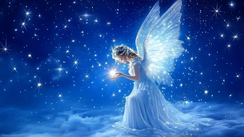 Celestial Angel with Star